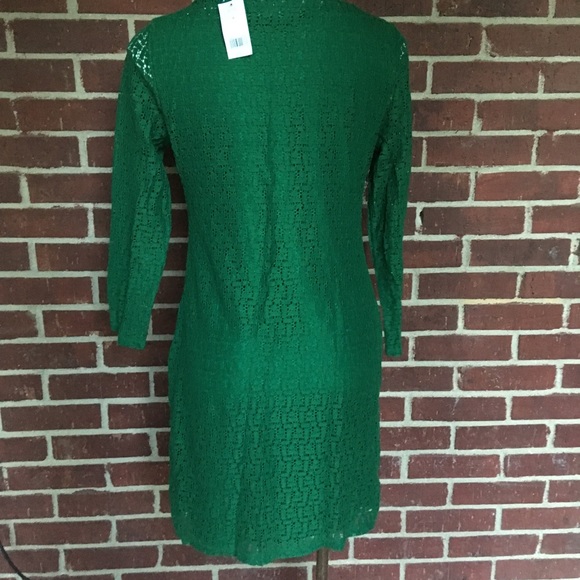 Banana Republic Green Dress Size 8 - Picture 3 of 8